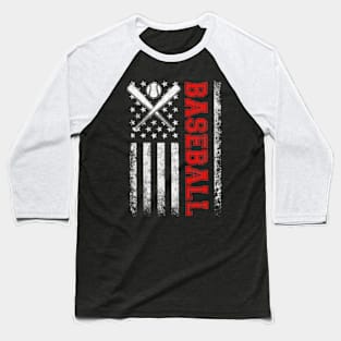 American Flag Team Baseball Baseball T-Shirt